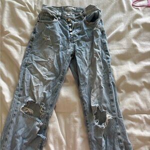 PacSun Distressed High Rise Women's Jeans